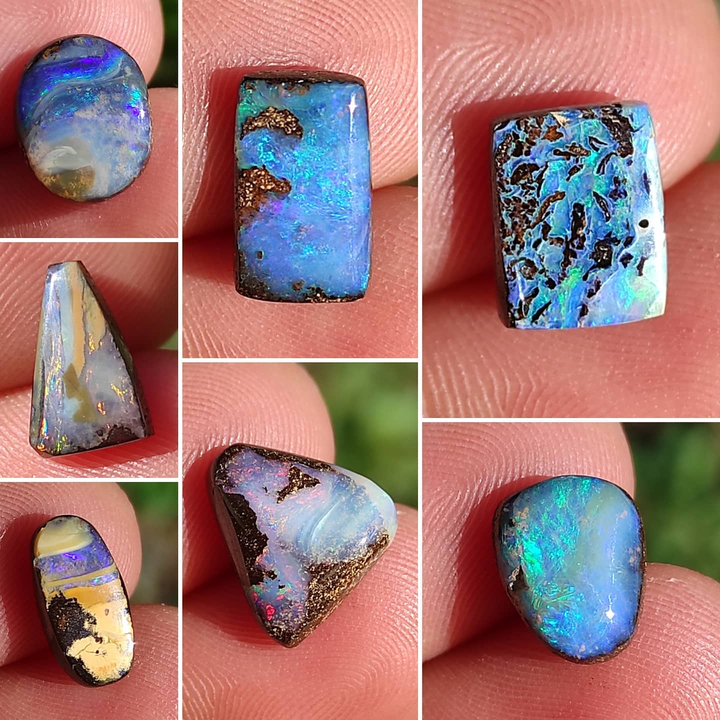 opale boulder trouvé en australie
