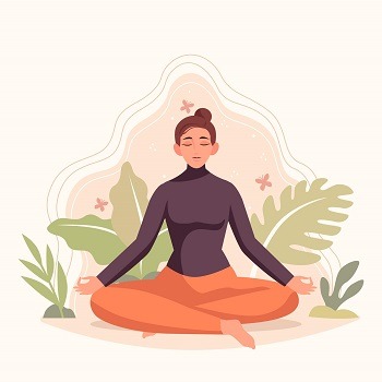Dessin sur la méditation