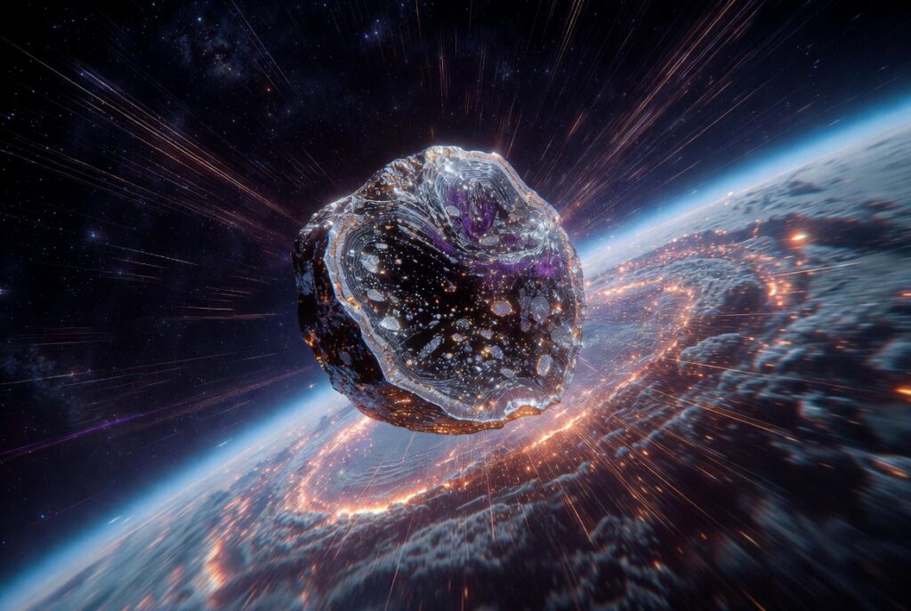 reconnaitre meteorite