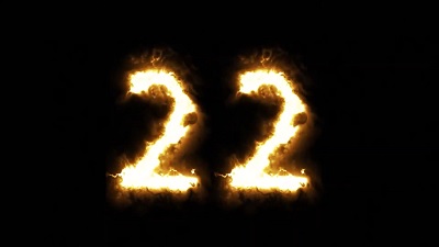 22 le nombre en lien avec le chiffre miroir 22h22