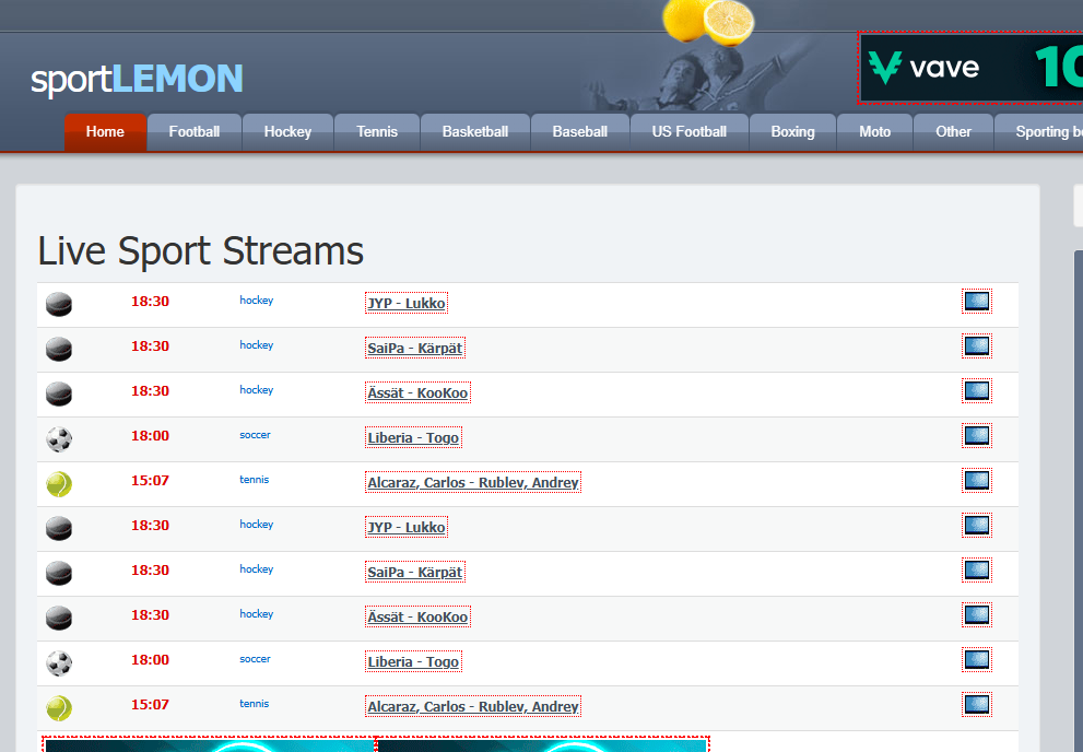 SportLemon streaming