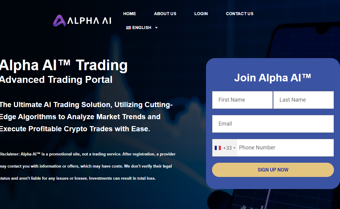 Avis Alpha AI – Une Plateforme de Trading IA avec des Outils et Fonctionnalités Impressionnants 1 ALPHA AI