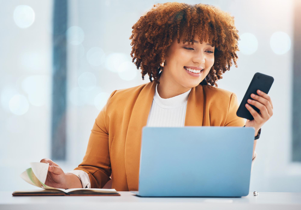 Une femme d'affaires
