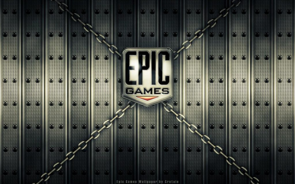 Logo Epicgames avec chaînes