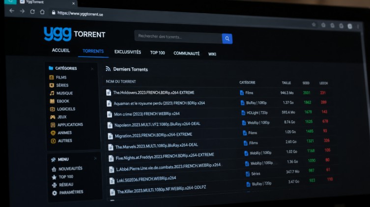La nouvelle adresse de YggTorrent 1 YggTorrent