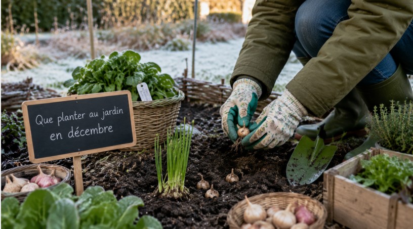 Que planter au jardin en décembre ? 2 au jardin en décembre