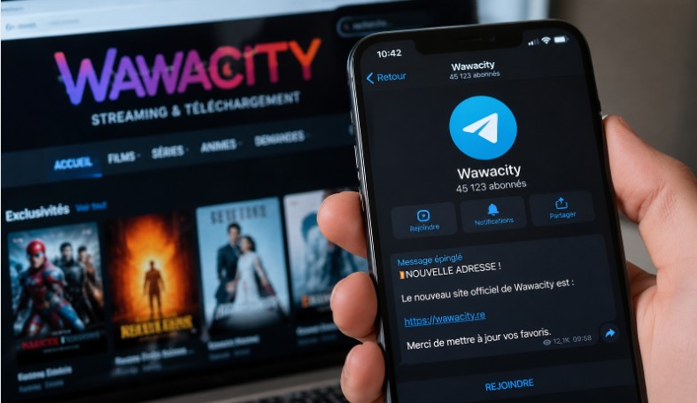 Nouvelle adresse Telegram Wawacity 2 Wawacity
