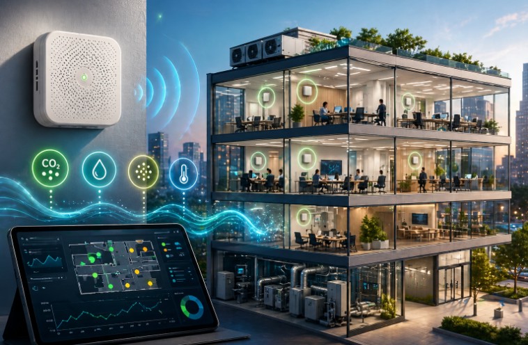 Comment l’IoT peut-il améliorer la qualité de l’air intérieur dans les bâtiments tertiaires ? 2 l’IoT améliorer la qualité de l’air