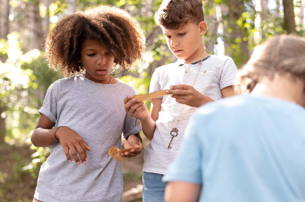 Activité anniversaire 10 ans : idées simples et originales 1 des enfants qui jouent