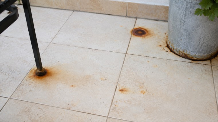 Comment enlever de la rouille sur du carrelage ? 2 rouille sur du carrelage