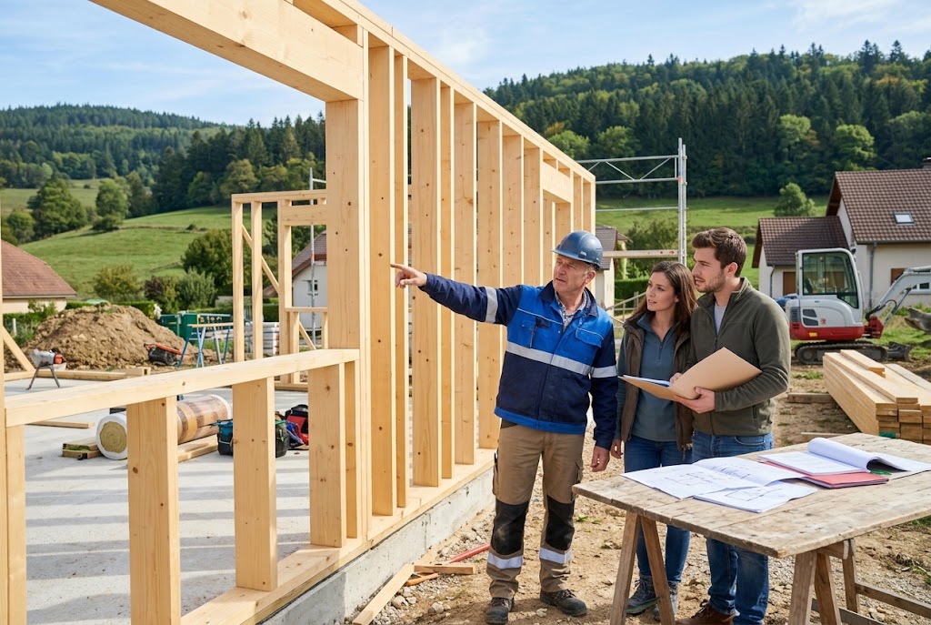 Comment choisir un constructeur de maisons à ossature bois dans le Doubs ? 1 Constructeur de maison ossature bois dans le Doubs