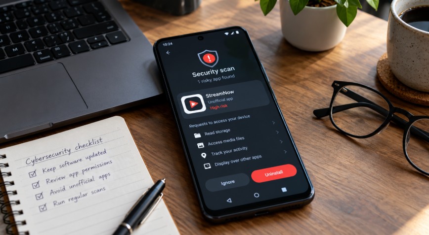 Wiflix APK : pourquoi se méfier des applications non officielles ? 3 Détection d'une application dangereuse