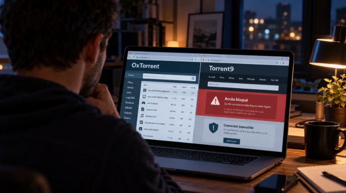 OxTorrent et Torrent9 : différences, blocages et risques 2 OxTorrent et Torrent9